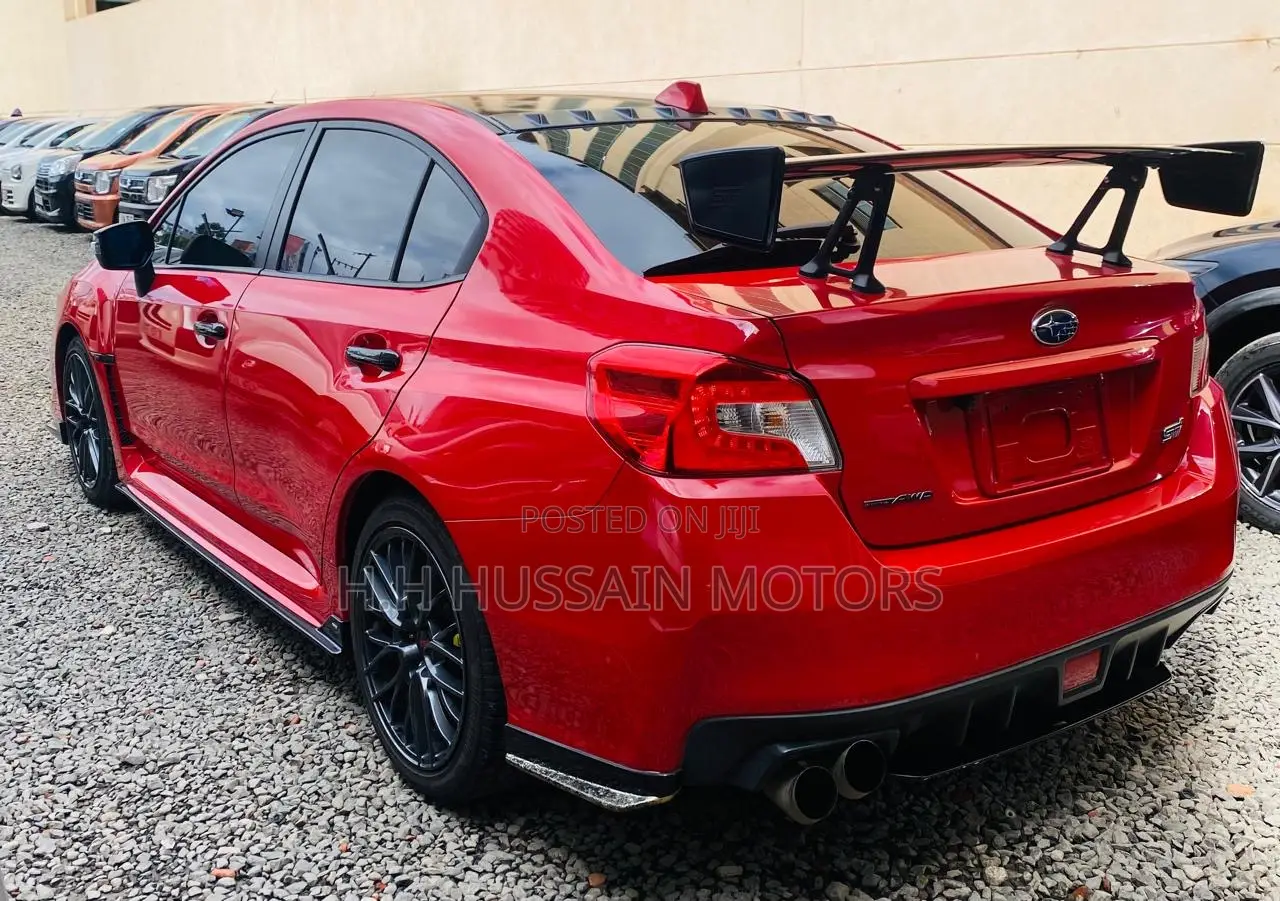 Subaru WRX STI 2019 Red