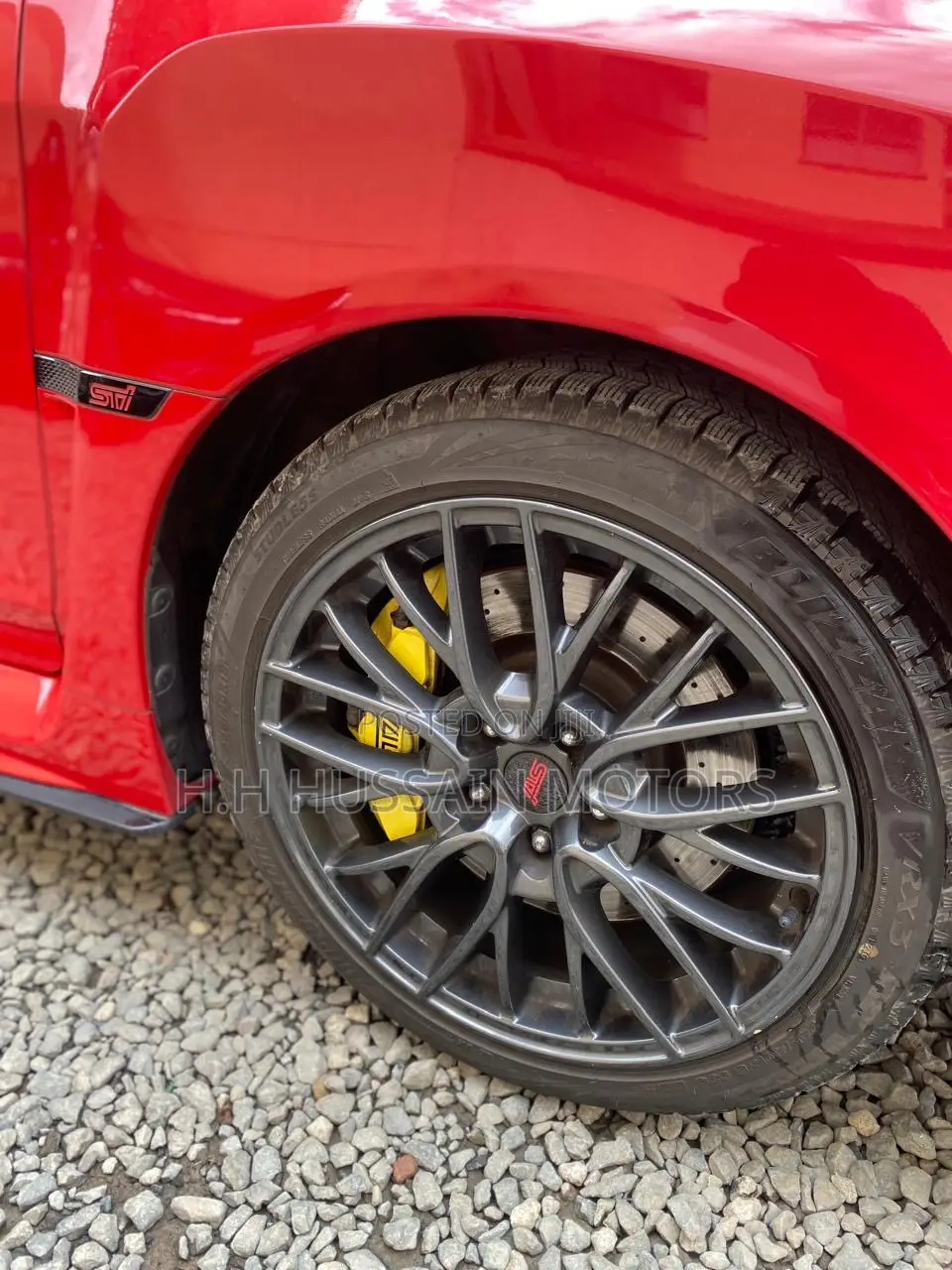 Subaru WRX STI 2019 Red