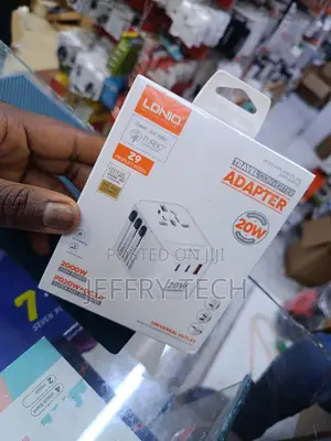 Ldnio Z9 20w Gan Travel Adapter Fire-resistant Material- Trendy Tech