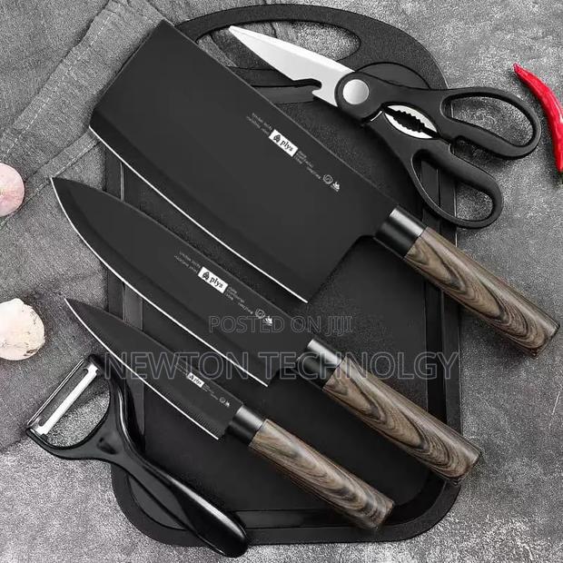 7pcs Kitchen Knife Set Sharp, Durable Easy to Use