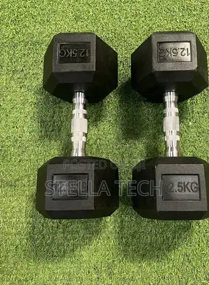 Hexagonal Dumbbells 12.5 Kg