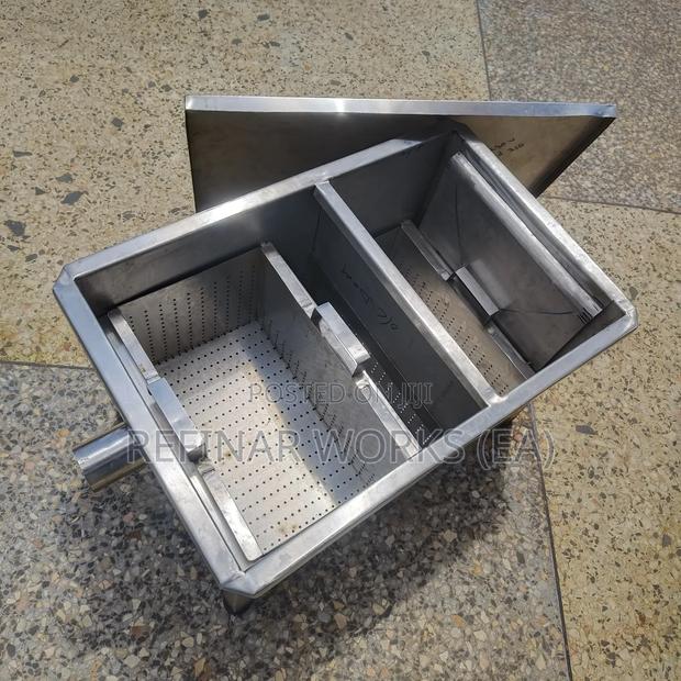 Commercial Stainless Steel Grease Trap Fabrication in Nairobi