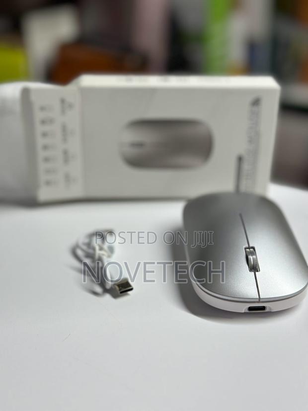 Ultra-Thin Wireless Bluetooth Mouse, Rechargeable Mouse - thumbnail 2