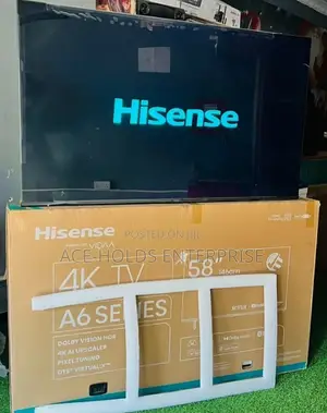 (146cm) Hisense 58 Inch Vidaa Os Smart Tv Qled - A6 Series