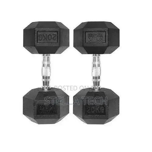 Hexagonal Dumbbells 20 Kg