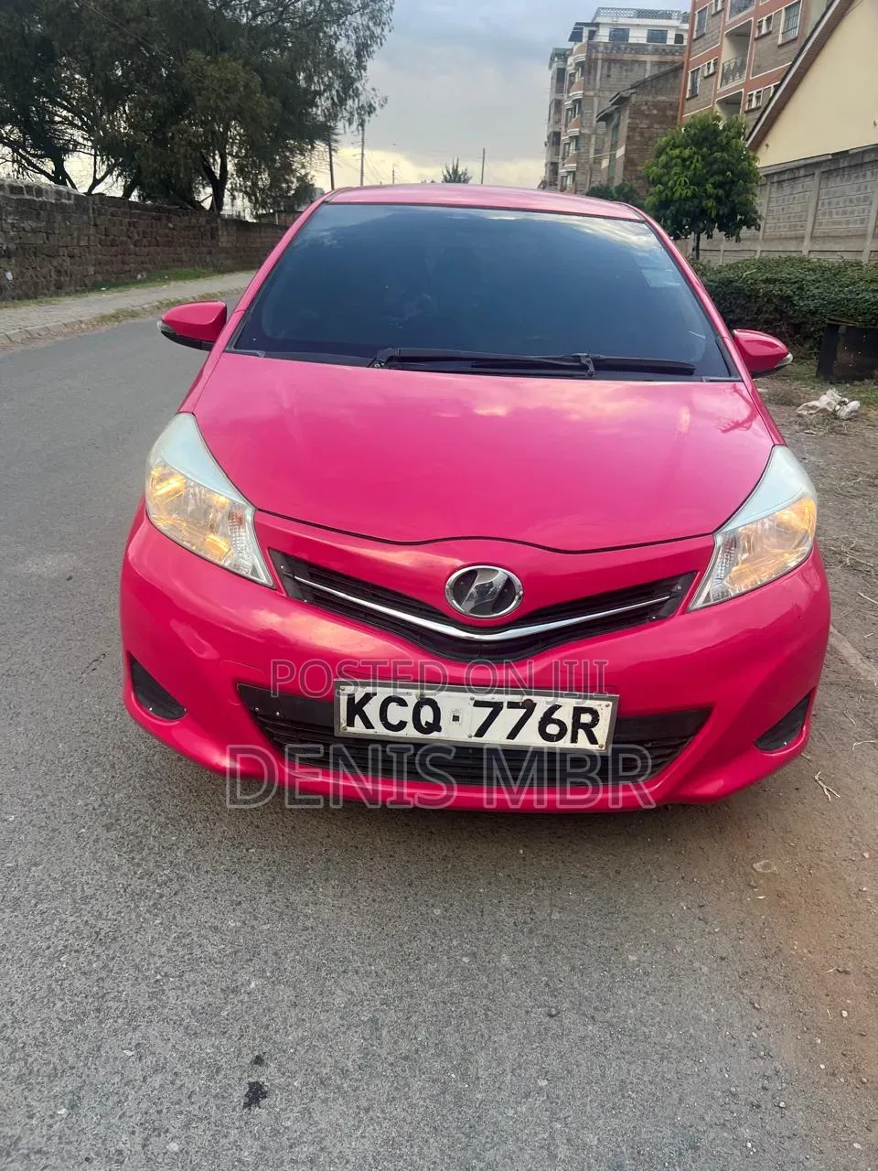 Toyota Vitz 2012 Pink