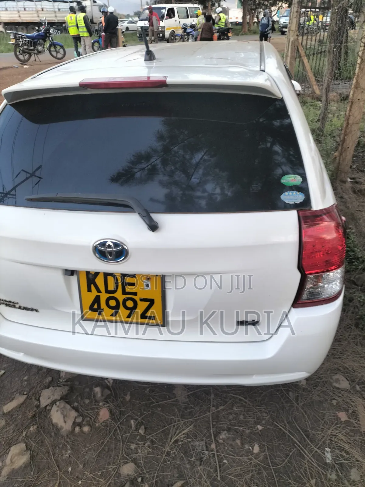 Toyota Corolla Fielder 2015 White