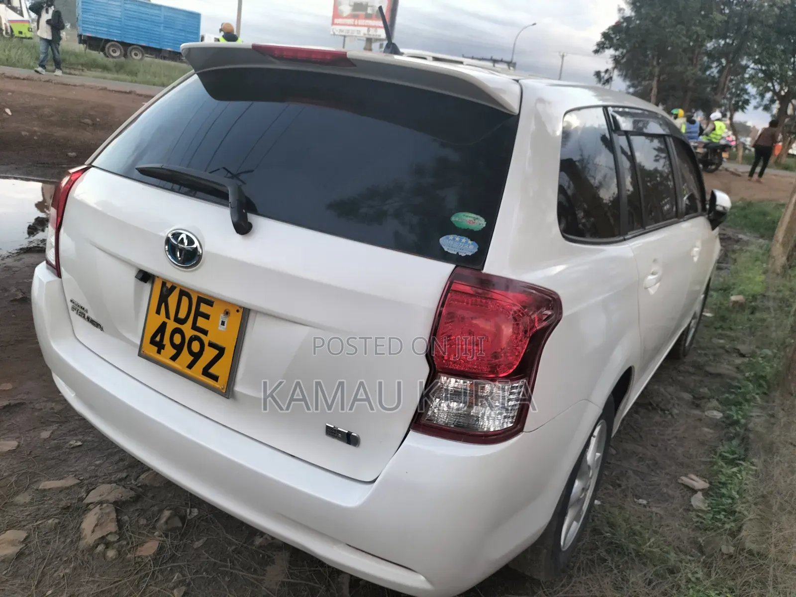 Toyota Corolla Fielder 2015 White