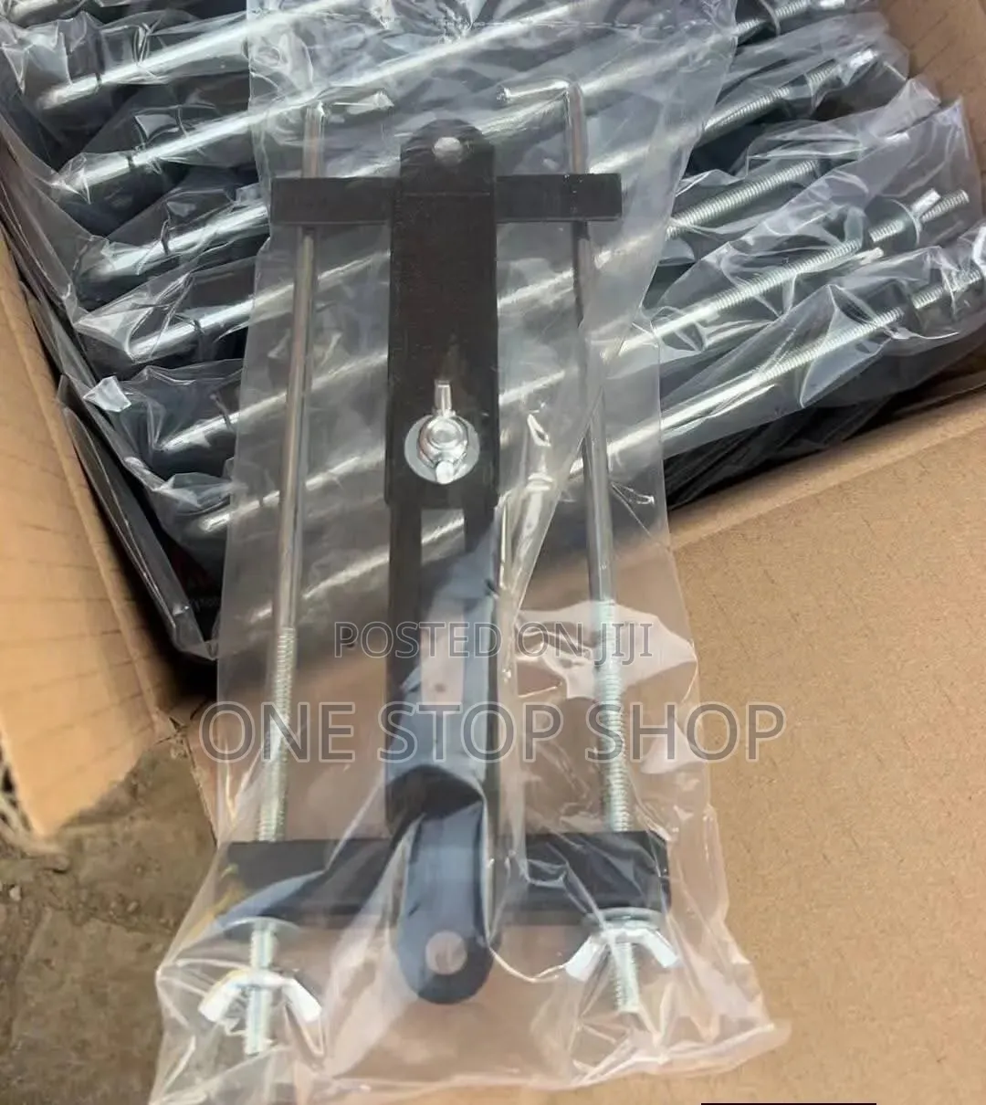 Universal Car Battery Retaining Holding Clamp Bracket Kit