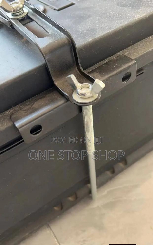 Universal Car Battery Retaining Holding Clamp Bracket Kit - thumbnail 2