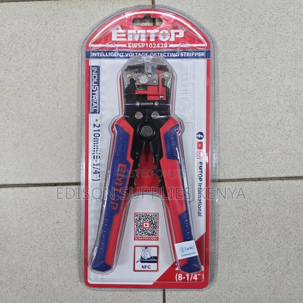 Emtop Intelligent Voltage Detecting Wire Stripper Non Contact Voltage - thumbnail 2