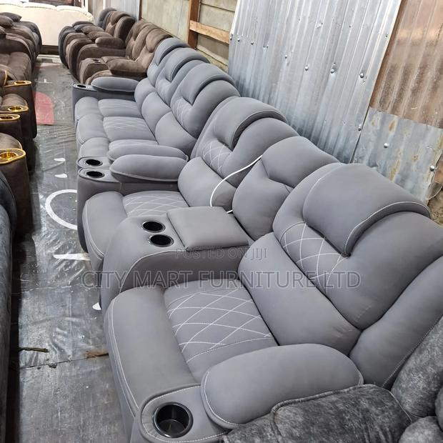 Modern 5-Seater Semi-Recliner Sofas Offers 