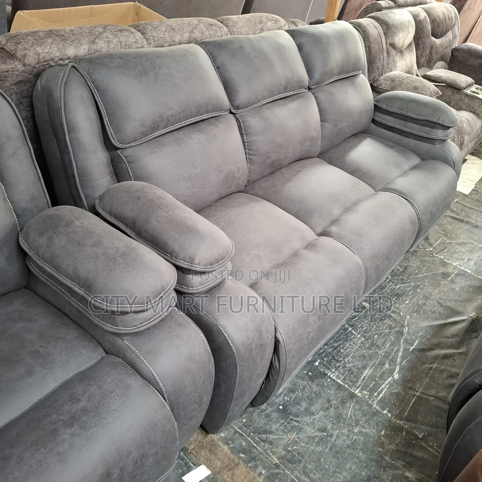 Modern 3-Seater Semi-Recliner Sofas Offers 