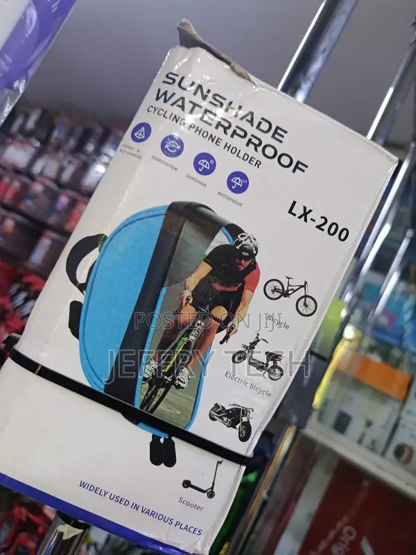 Waterproof Cycling Phone Holder, Model Lx-200.
