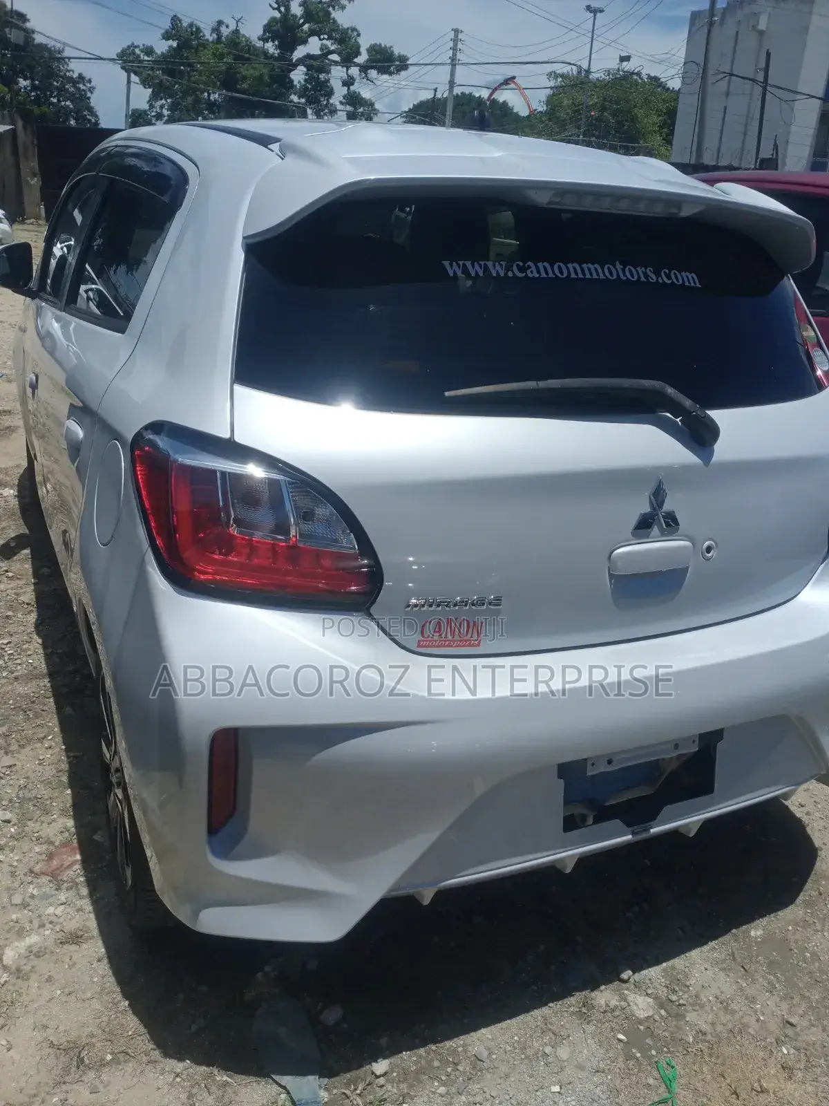 Mitsubishi Mirage ES 2019 White