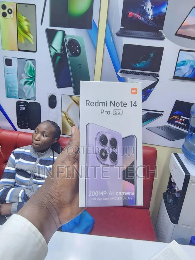 New Xiaomi Redmi Note 14 Pro 512 GB Black - thumbnail 2