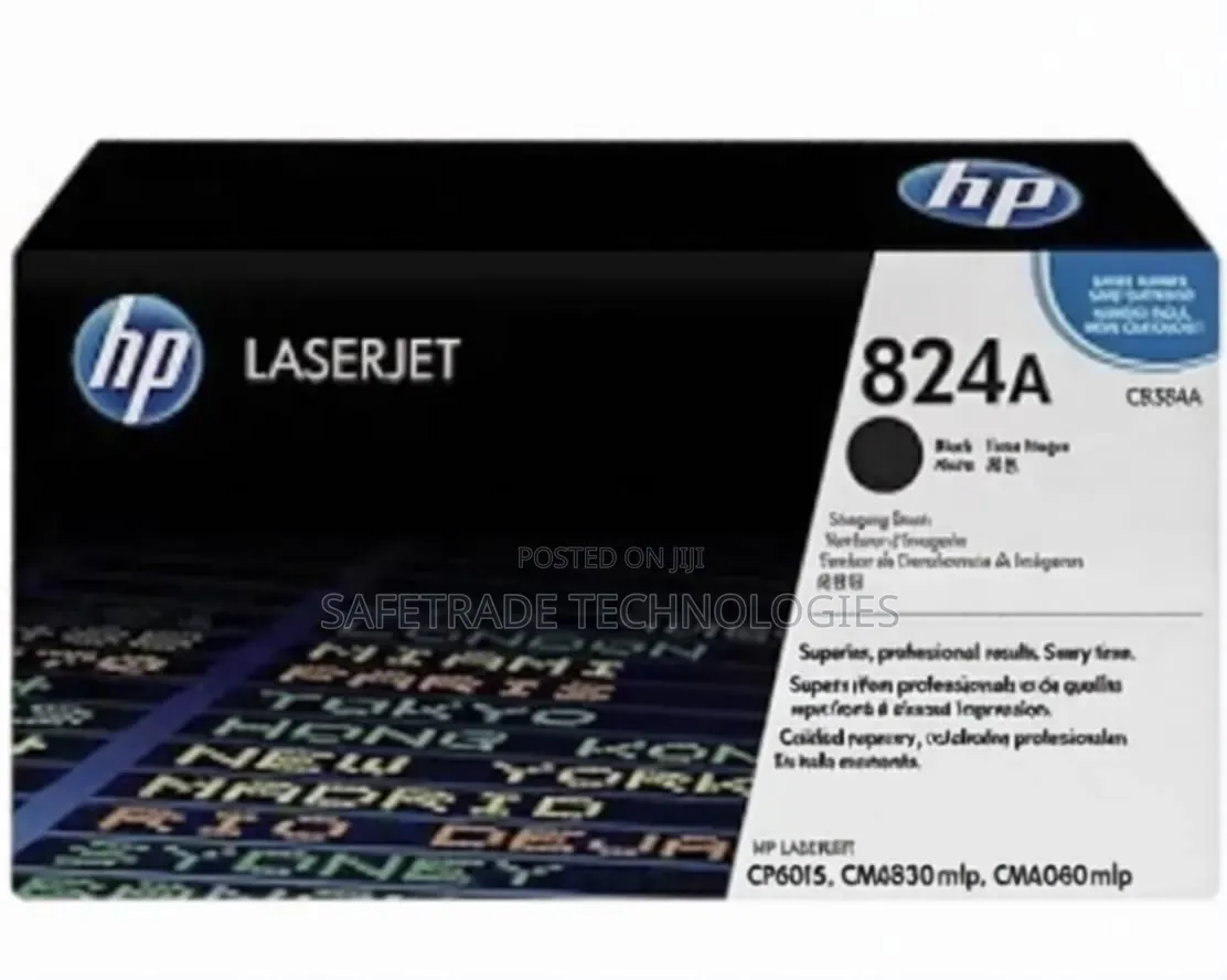 Genuine Hp 824a Black (Cb384a) Laserjet Image Drum -Ink Flow
