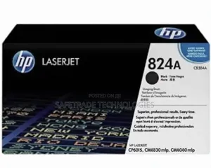 Genuine Hp 824a Black (Cb384a) Laserjet Image Drum -Ink Flow