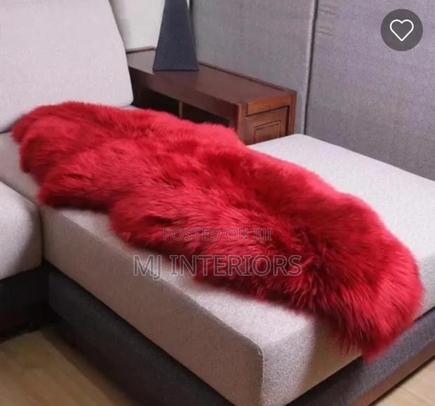 Decorative Rabbit Fur Mats