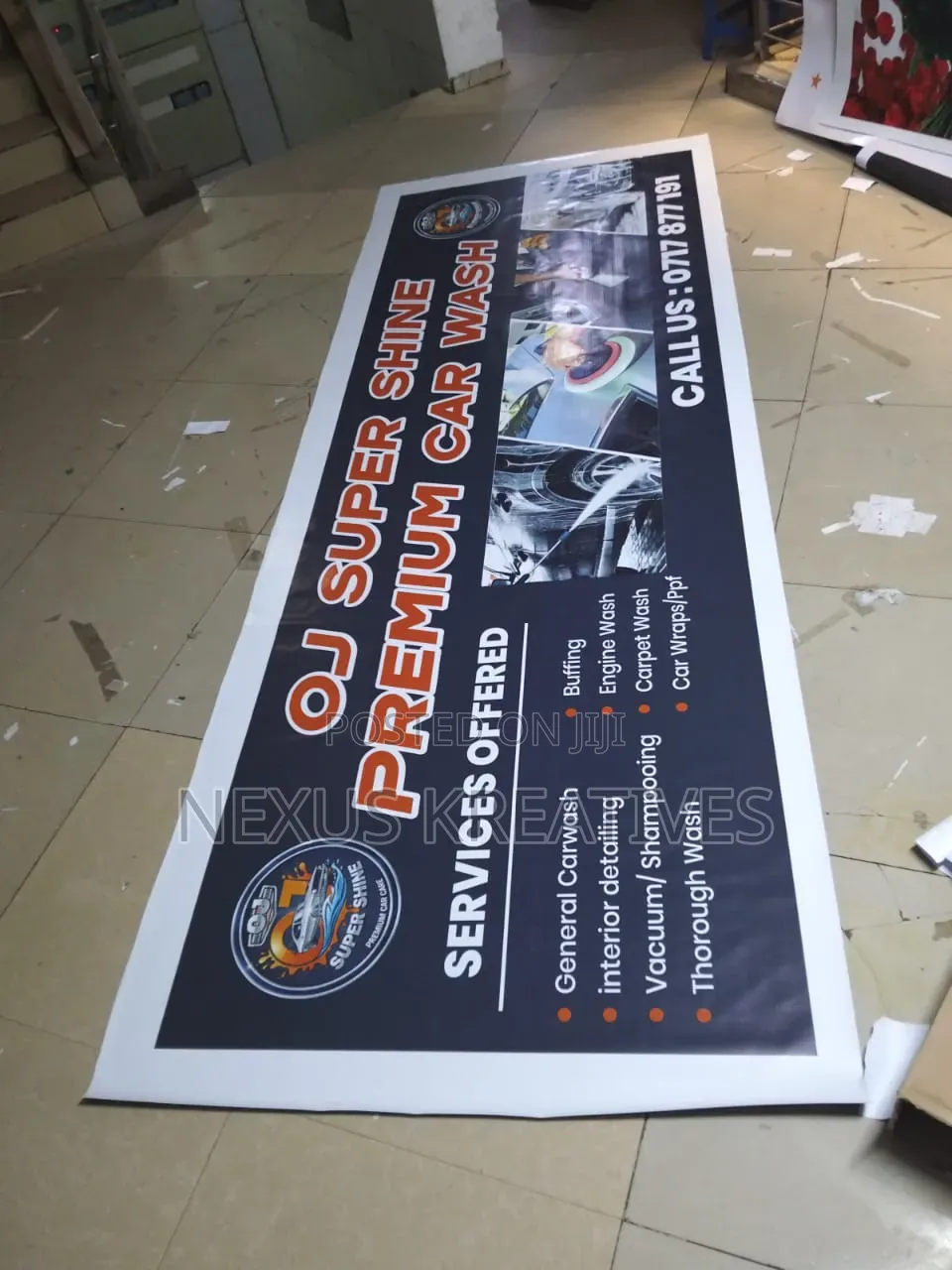 Car Wash Banners