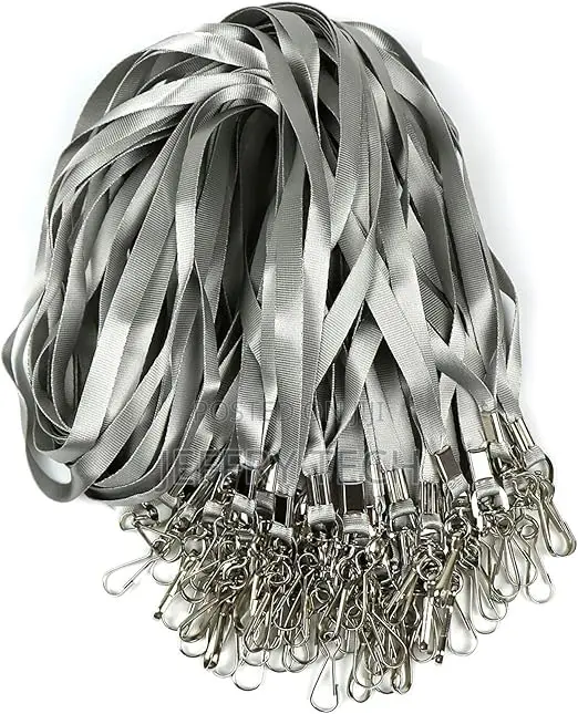Lanyard Lanyards for Id Badges Flat Lanyard With Badge Clip Swivel Hoo