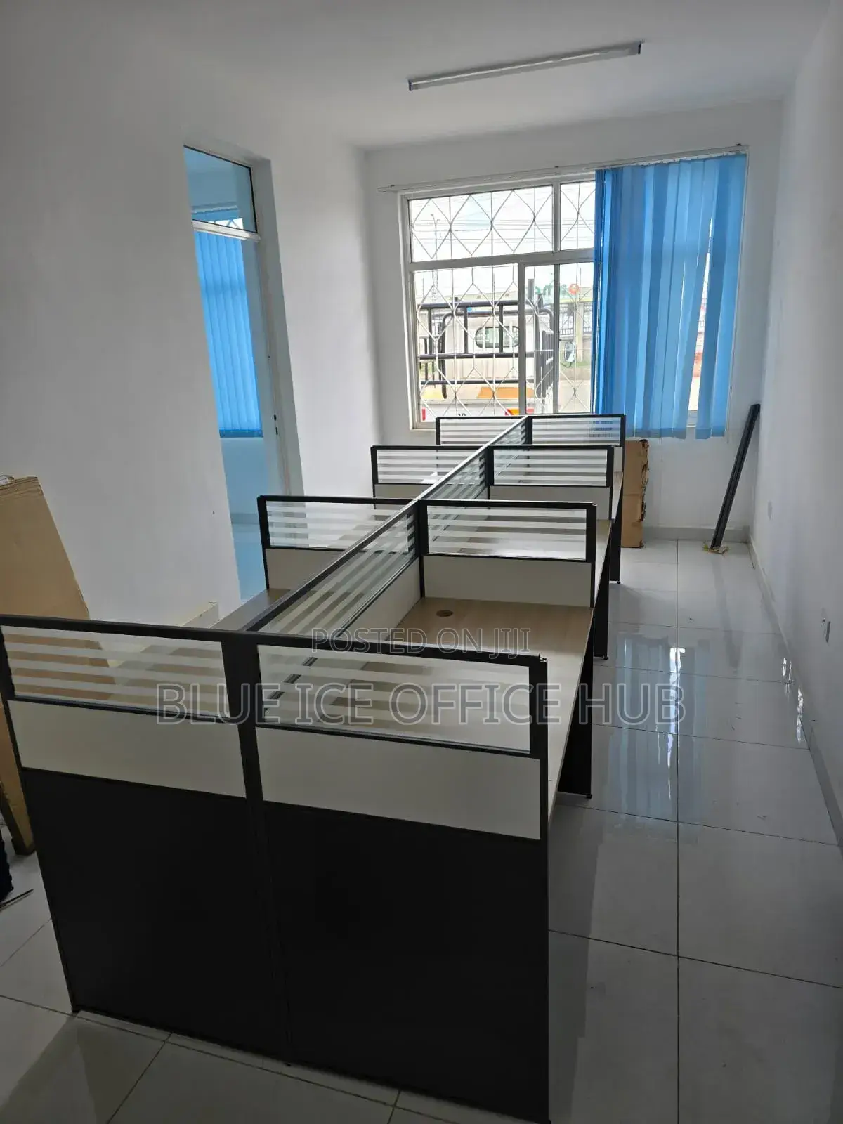 6 Seater Office Workstation Desk Set