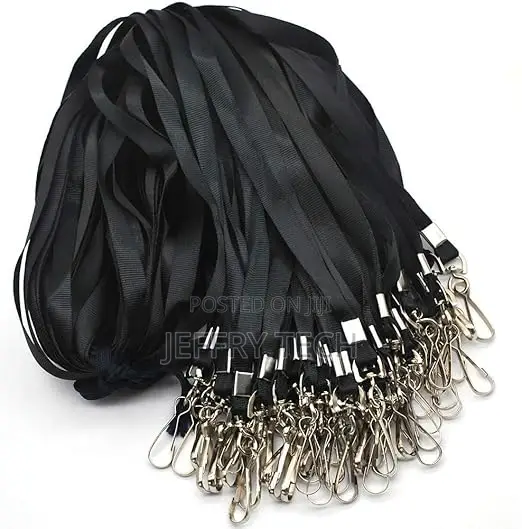 Lanyard Lanyards for Id Badges Flat Lanyard With Badge Clip Swivel Hoo