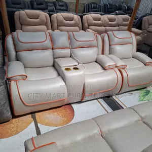 Cozy-Lined Modern 5-Seater Semi-Recliner Sofas Offers 