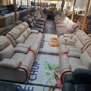 Relaxing Modern 5-Seater Semi-Recliner Sofas Offers 
