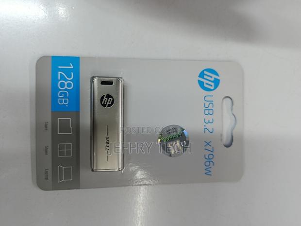 Hp X796w 128gb Usb 3.1 Mettalic Flash Drive, Read