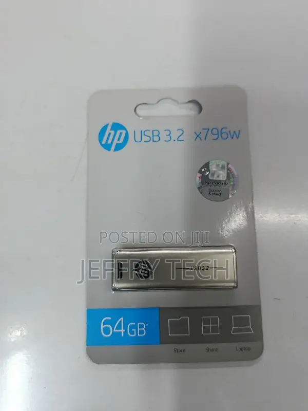 Pendrive Hp X796w Usb Flash Drive 64gb Usb Type-a 3.2 .