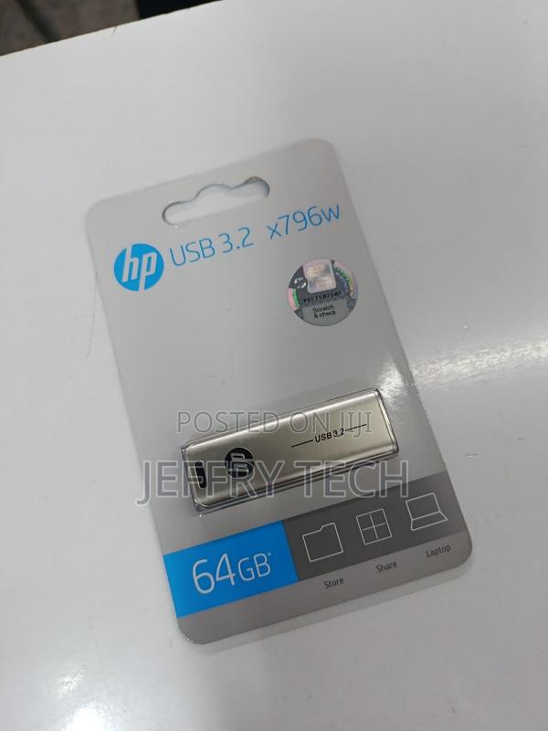 Pendrive Hp X796w Usb Flash Drive 64gb Usb Type-a 3.2 . - thumbnail 2