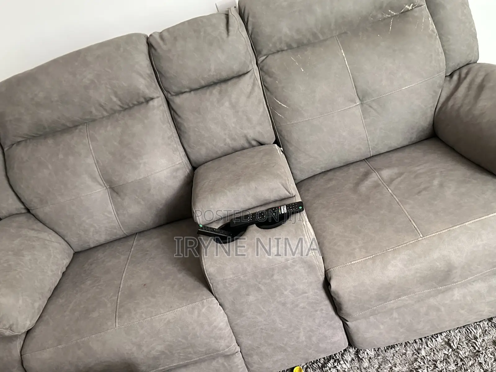 Luxury 5-Seater Recliner Sofa Set for Sale