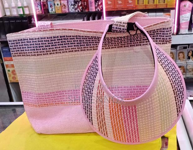 Straw Bags And Matching Summer Hat - thumbnail 2