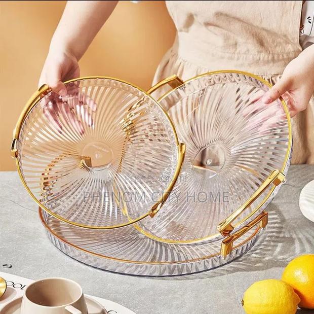 Clear Serving/Decor Trays Available - main view