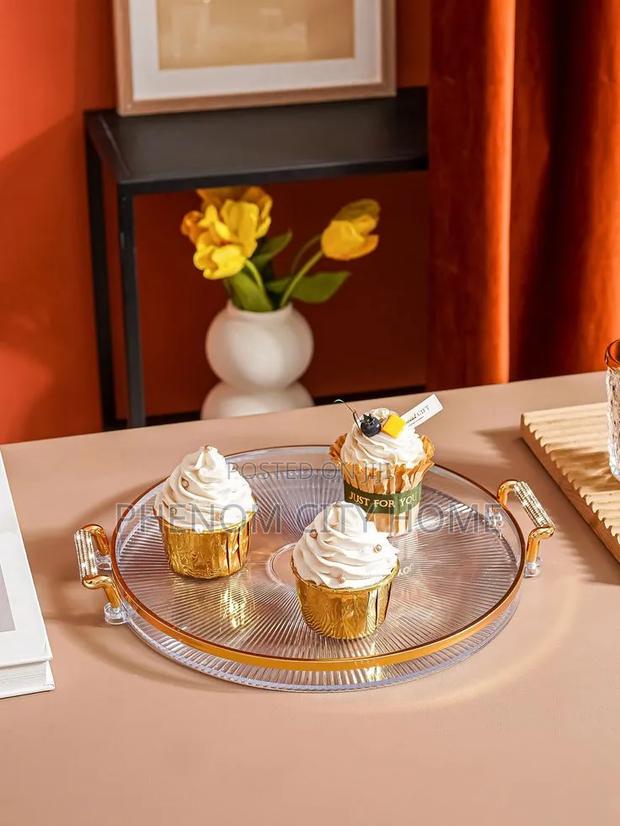 Clear Serving/Decor Trays Available - thumbnail 2