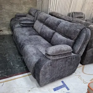 Deep-Seat Modern 3-Seater Semi-Recliner Sofas Offers 
