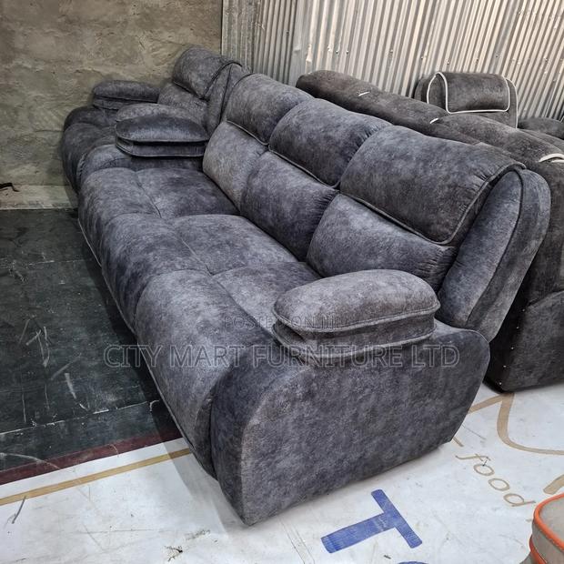 Deep-Seat Modern 3-Seater Semi-Recliner Sofas Offers