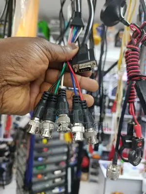 Vga to BNC Cable - Hd15 Vga to 5 BNC - Coaxial High Resolution - Male