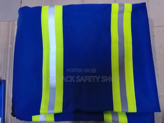 Navy Blue Normal Reflective Vest - thumbnail 2