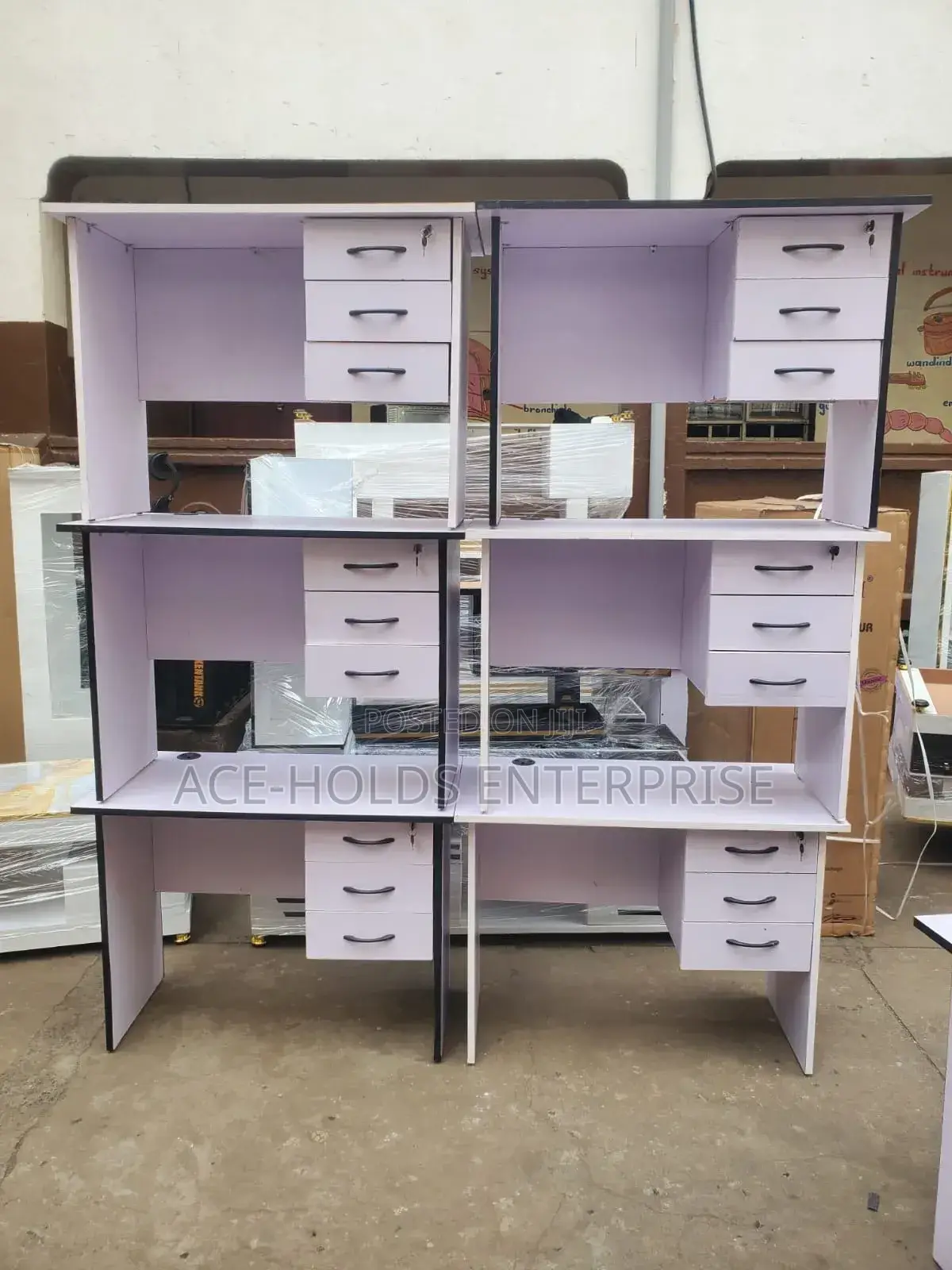 Quality MDF Wooden Office Desks - 1.2mtrs