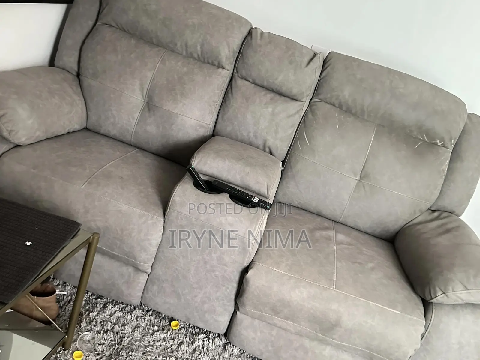 Luxury 5-Seater Recliner Sofa Set for Sale