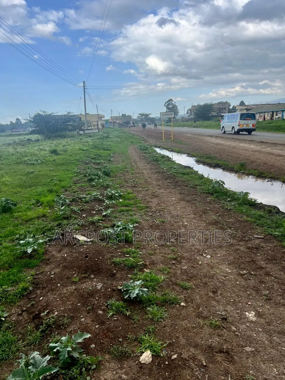 Prime 2 Acres Commercial Land for Sale at Katheri Touching Highway
