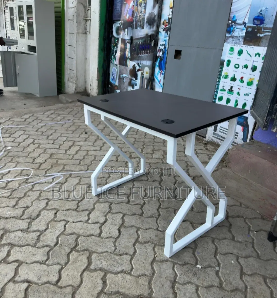 Modern Workstation Desk Metallic