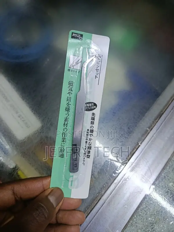 Angled Tweezers 12 Cm Stainless Steel Ts-15