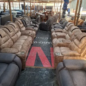 Foamy Modern 5-Seater Semi-Recliner Sofas Offers 