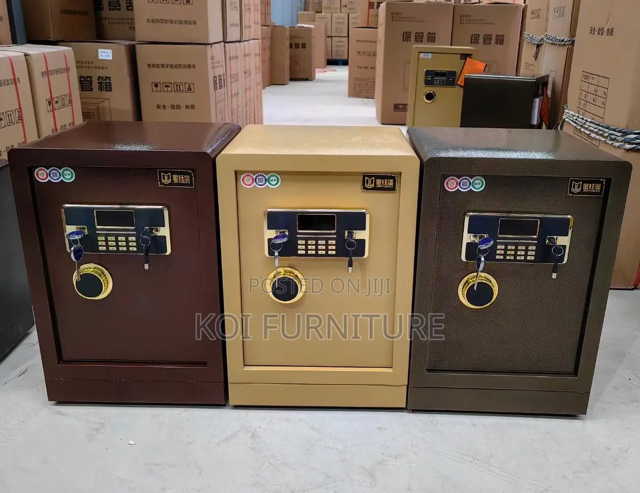 Office Safe : 60kg Jin52 Fireproof Digital Safe Box