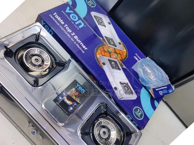 Upgrade Your Kitchen With Von 2 Burner Cooker - main view