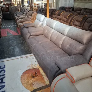 Layered Modern 5-Seater Semi-Recliner Sofas Offers 