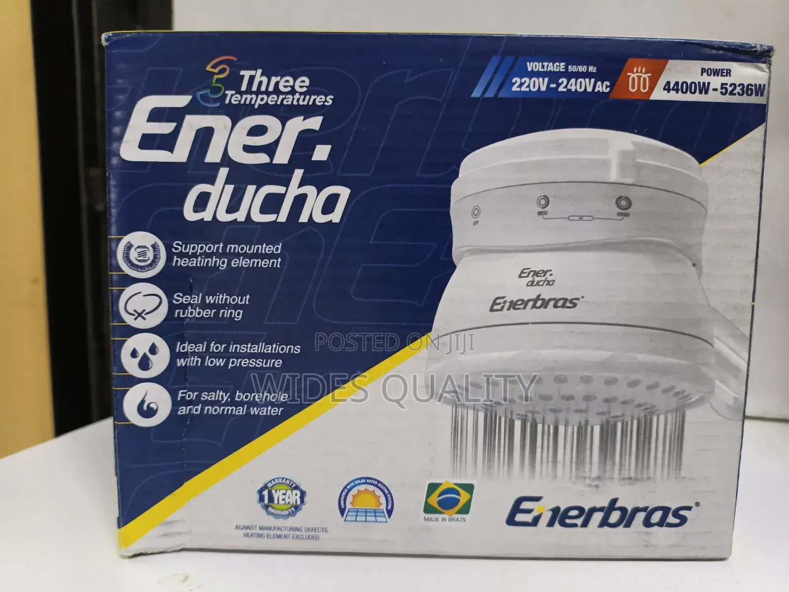 Enerbras 3t Ener Ducha Instant Electric Shower Head
